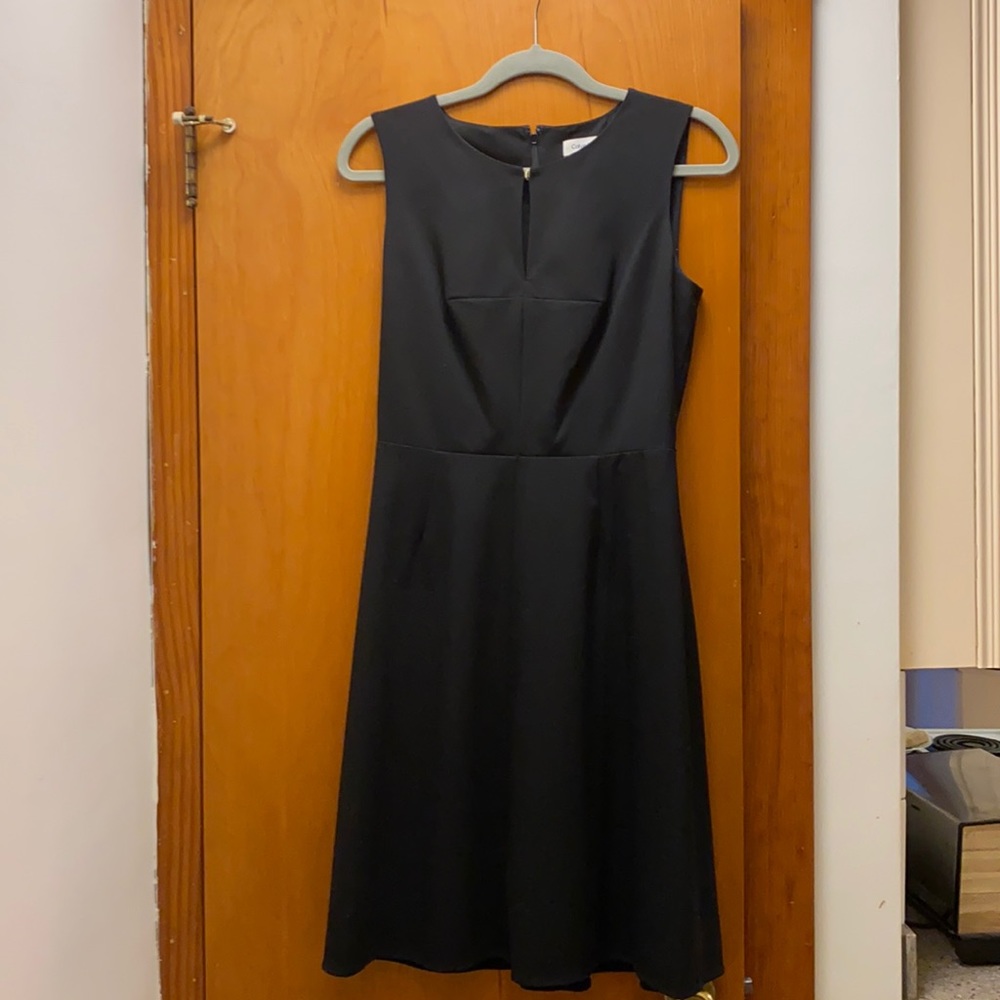 Calvin Klein sleeveless black dress